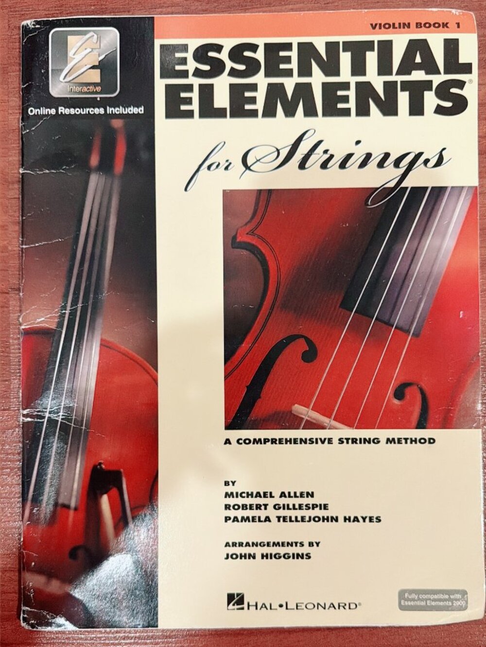 Essential Elements for Strings Violin Book 1 Hal Leonard Method Sheet Music